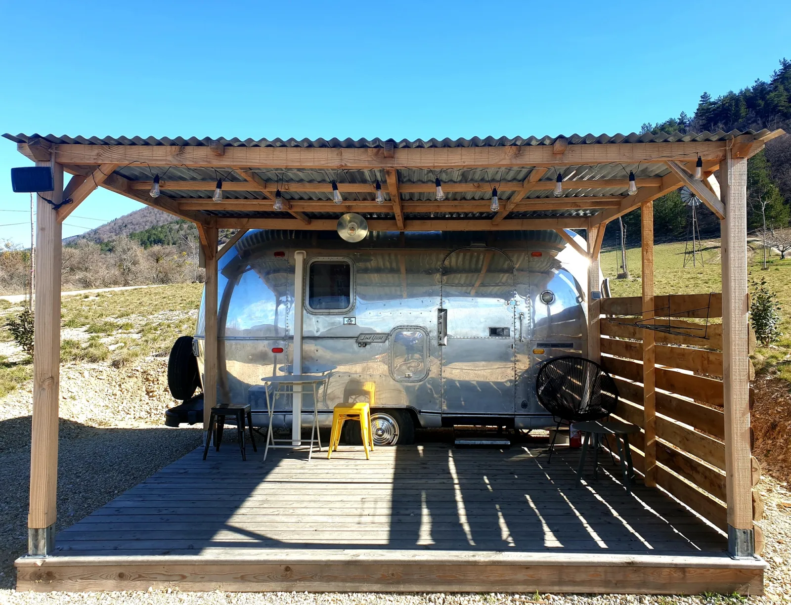 Airstream Calypso, caravane à L'Hospitalet