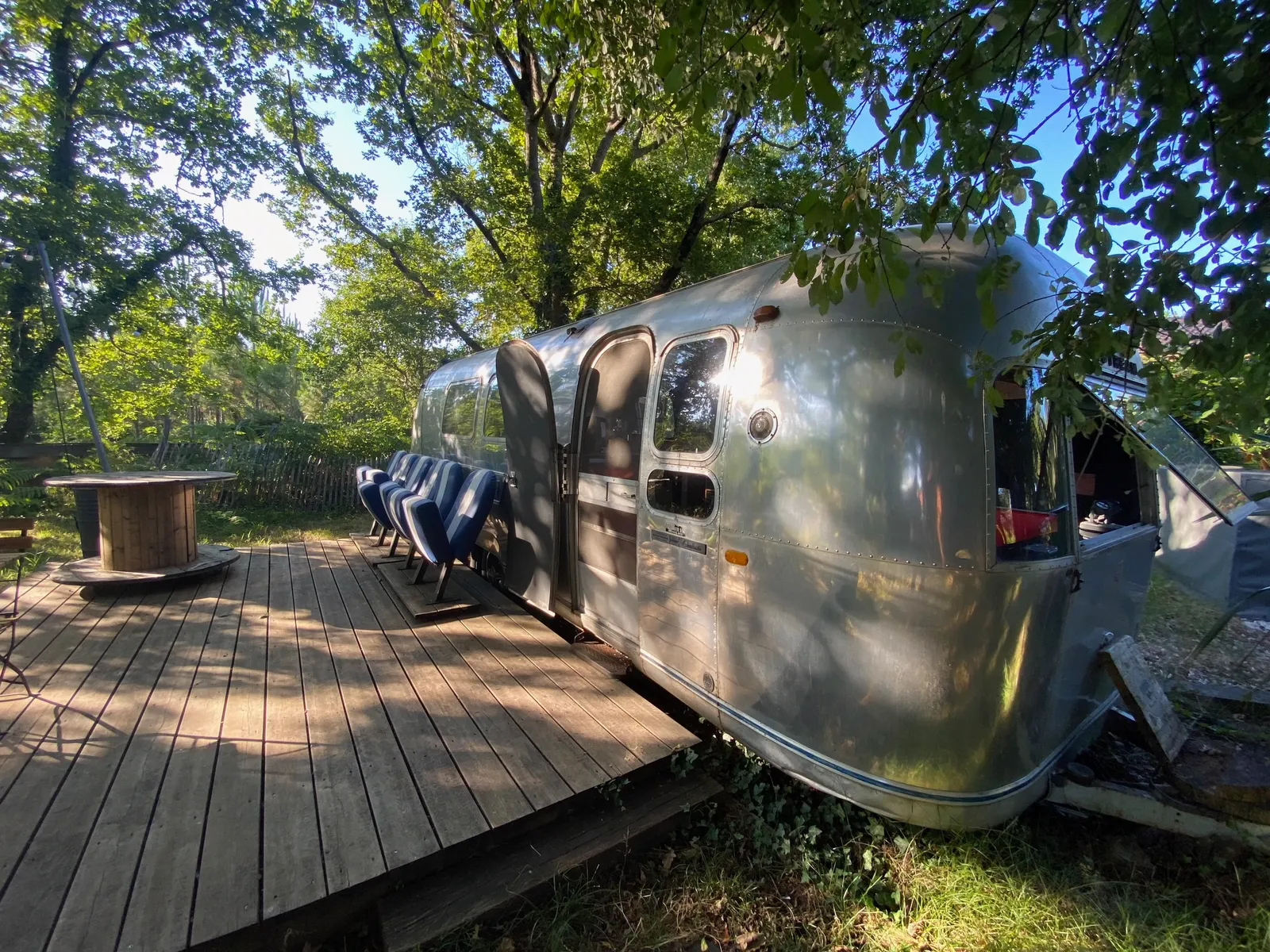 Airstream Free, caravane à Parentis-en-Born