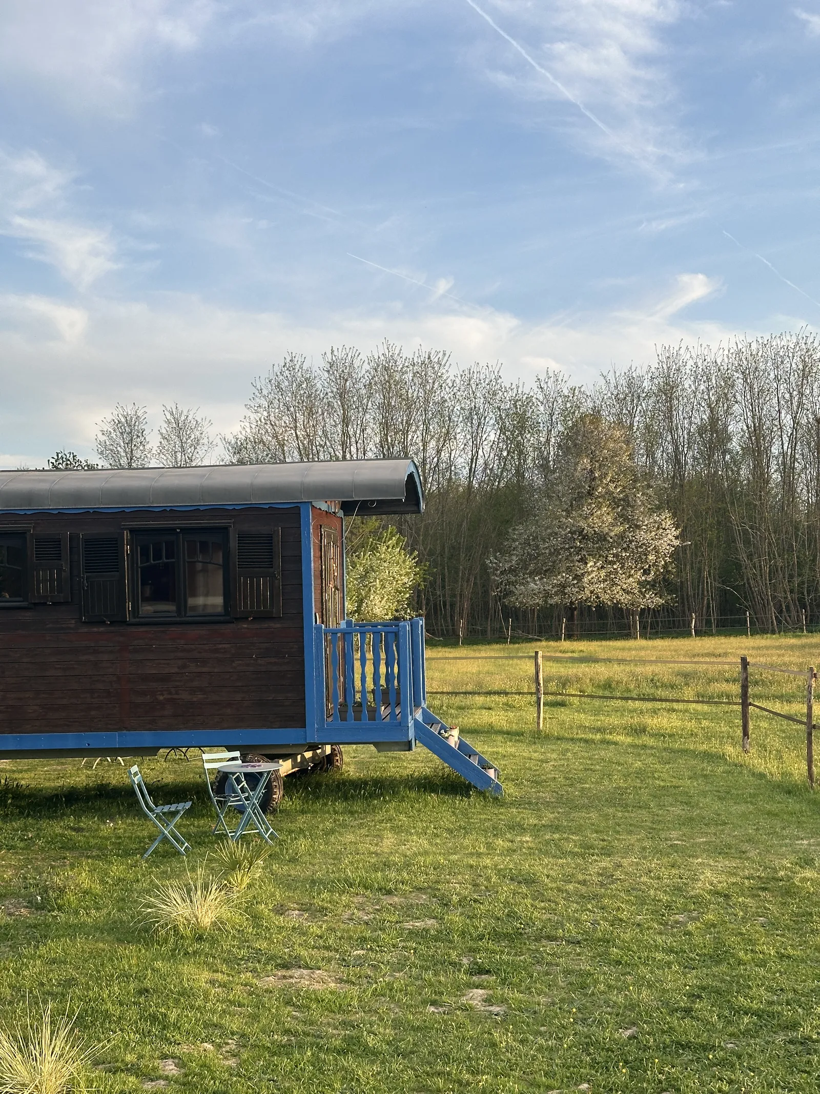 Roulotte Bluebell, roulotte à Rétaud