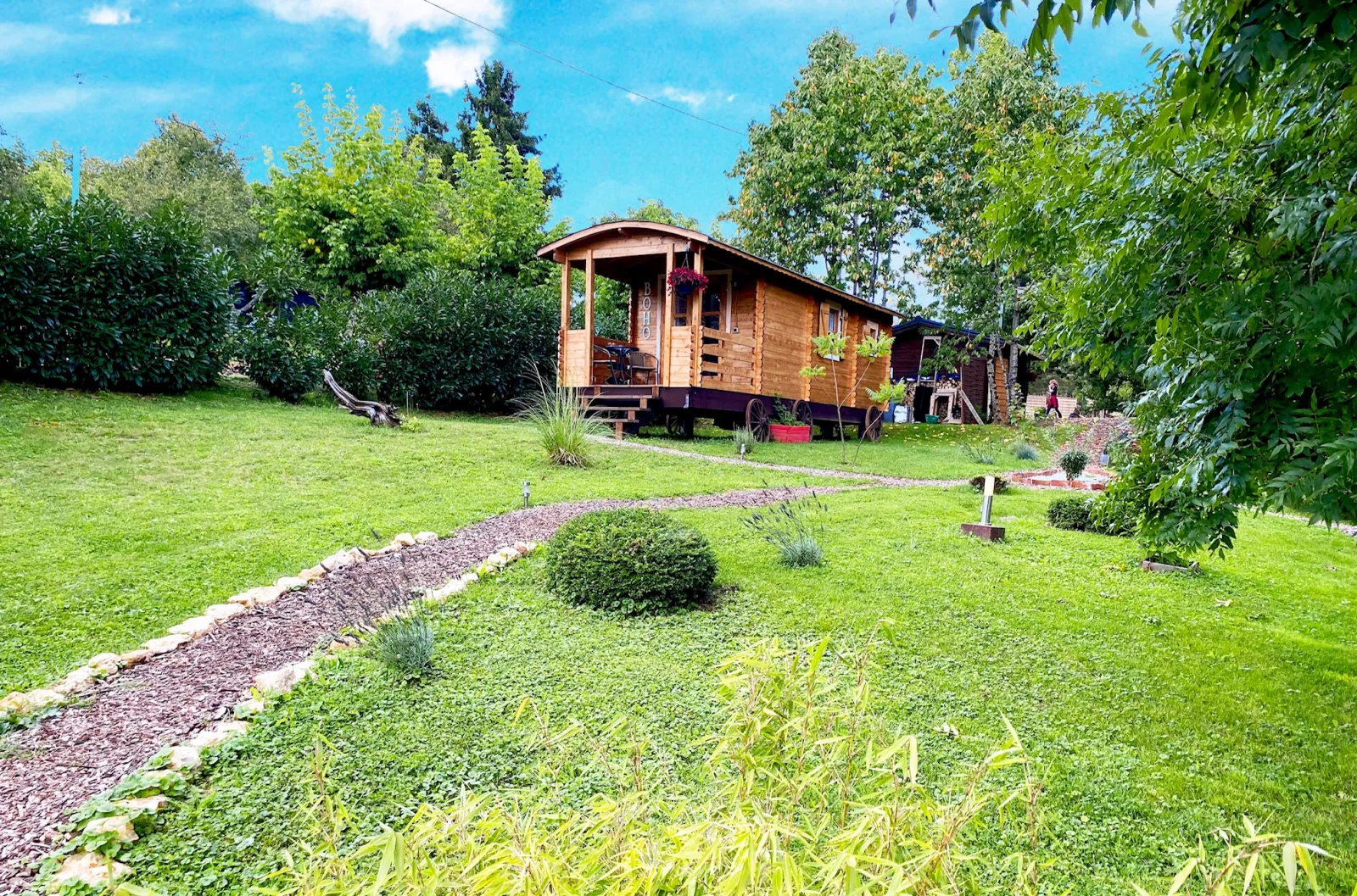 Roulotte Boho de Little Wood Lodges à Bailly-aux-Forges, photo 4