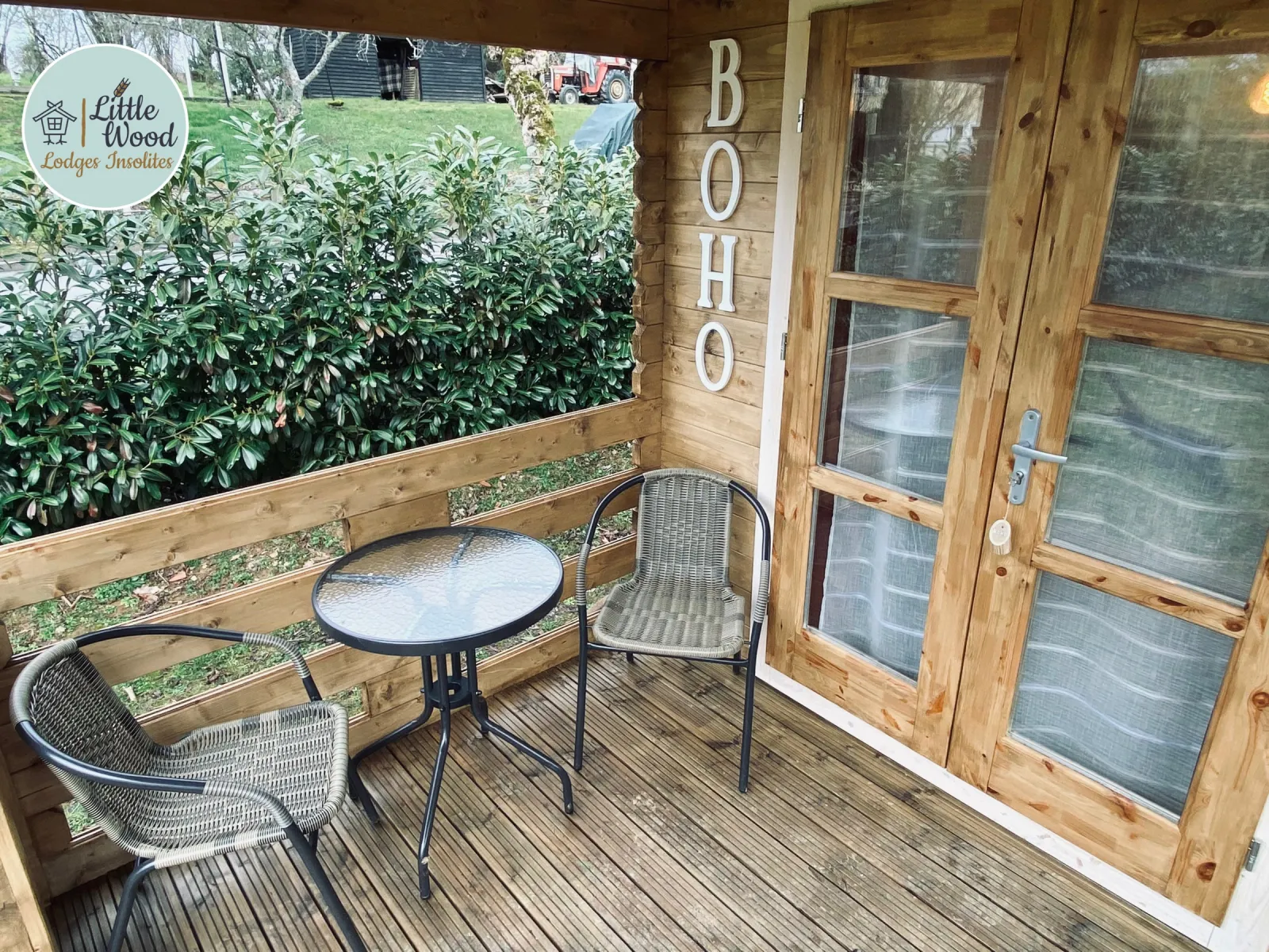 Roulotte Boho de Little Wood Lodges à Bailly-aux-Forges, photo 5