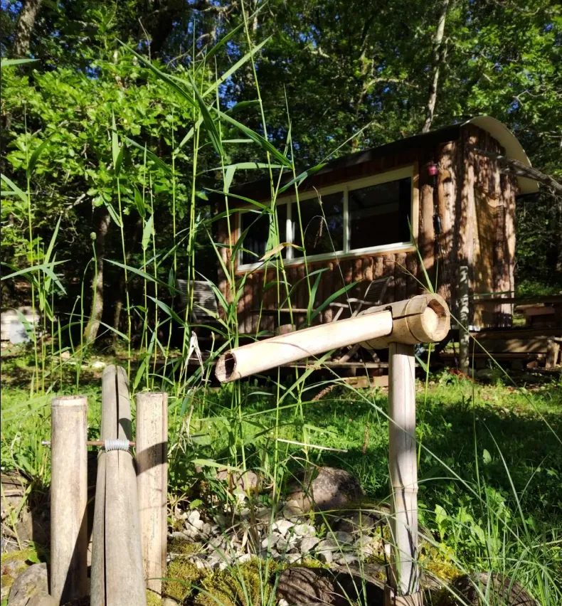 Roulotte de l'Échappée Sauvage à Masquières, photo 2