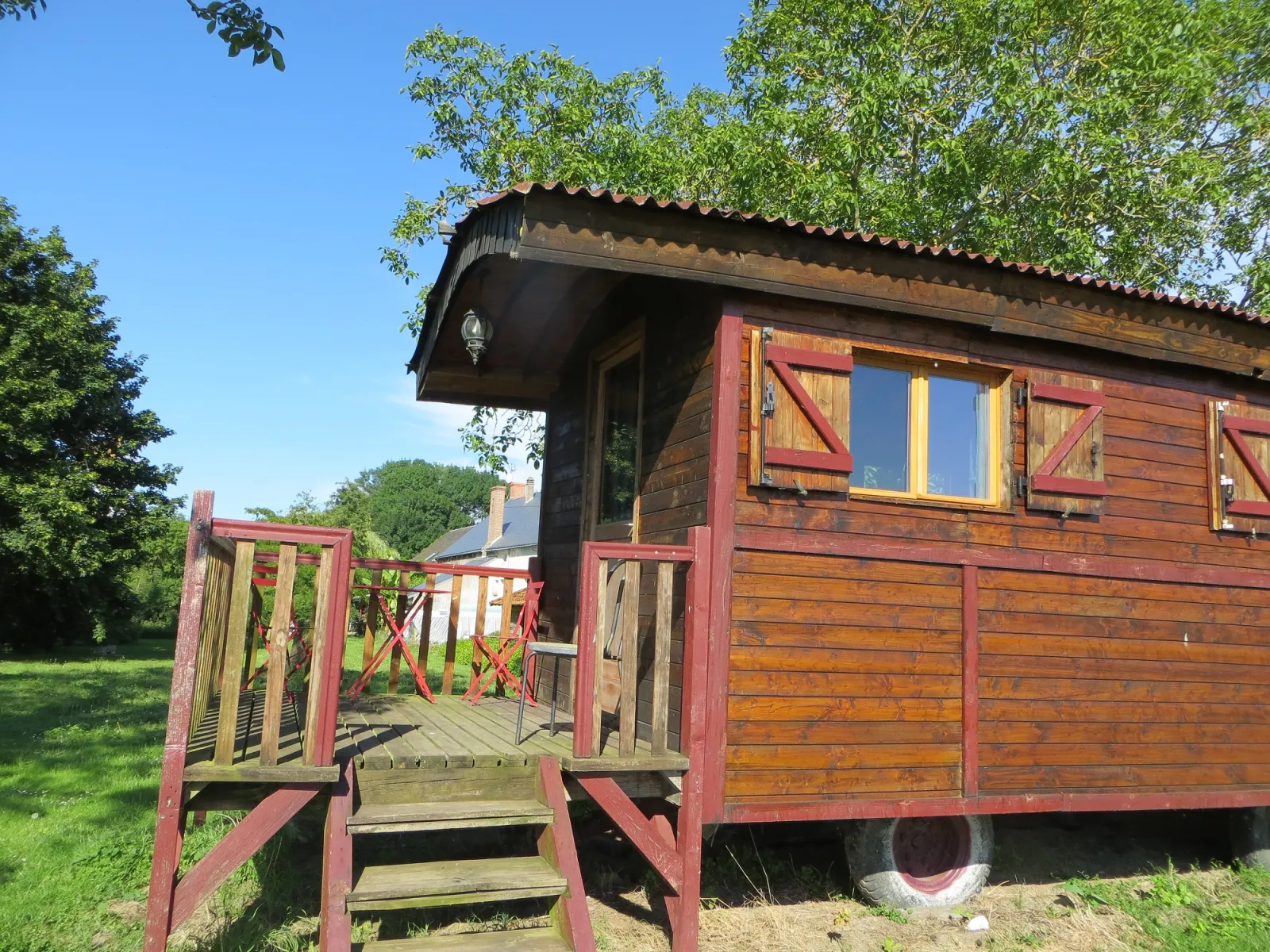 Roulotte de la Ferme de l'Isle à Avaray, photo 4