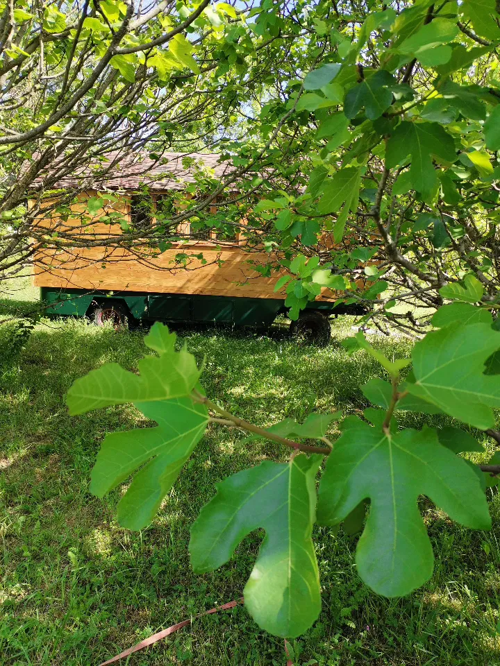 Roulotte de la ferme de la Plano à Coutens, photo 2