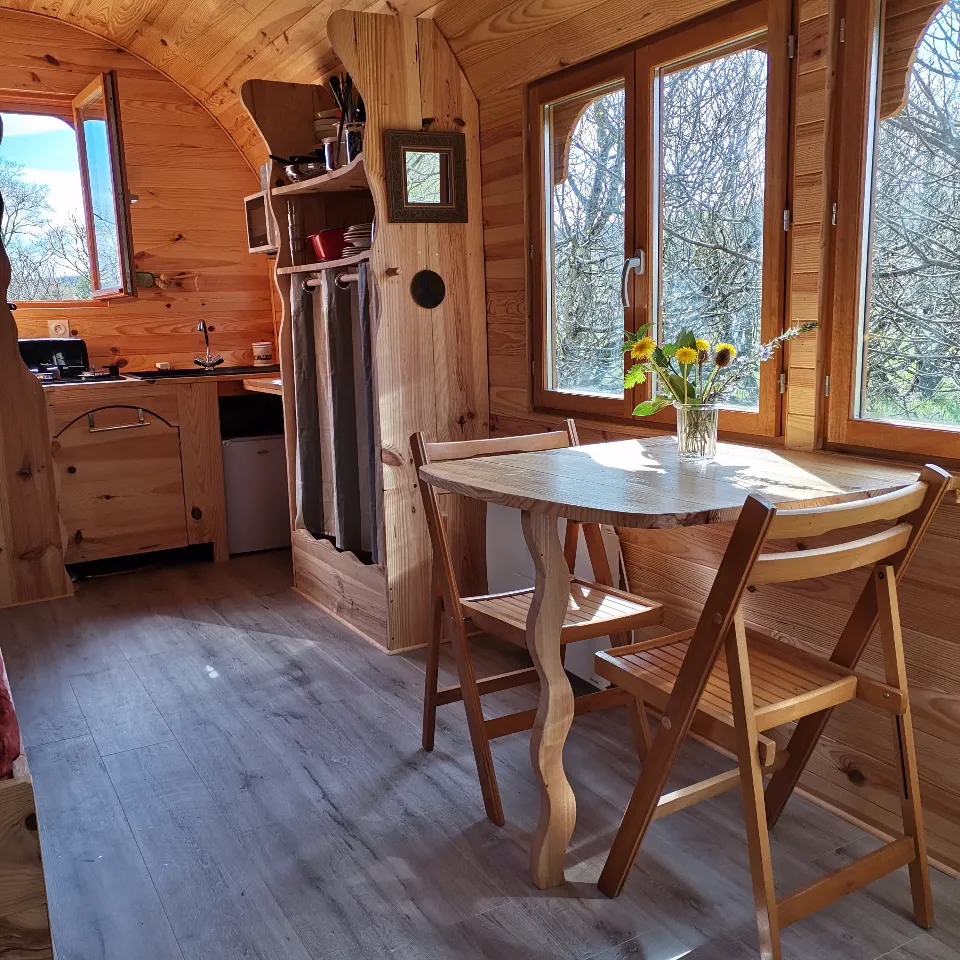 Roulotte de la ferme de la Plano à Coutens, photo 6