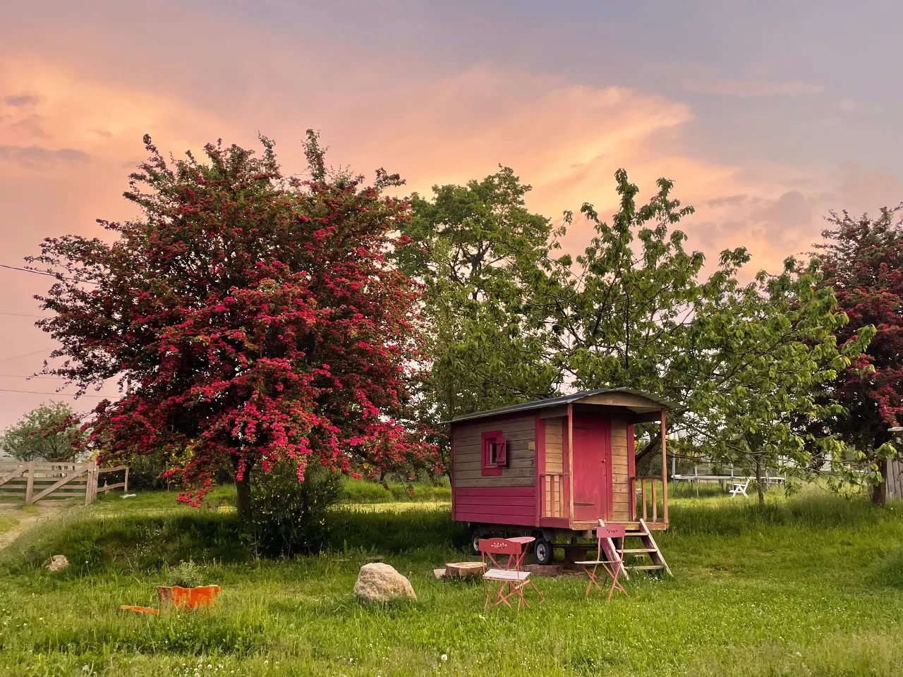 Roulotte de la ferme Terra-Tipike à Trébry, photo 2