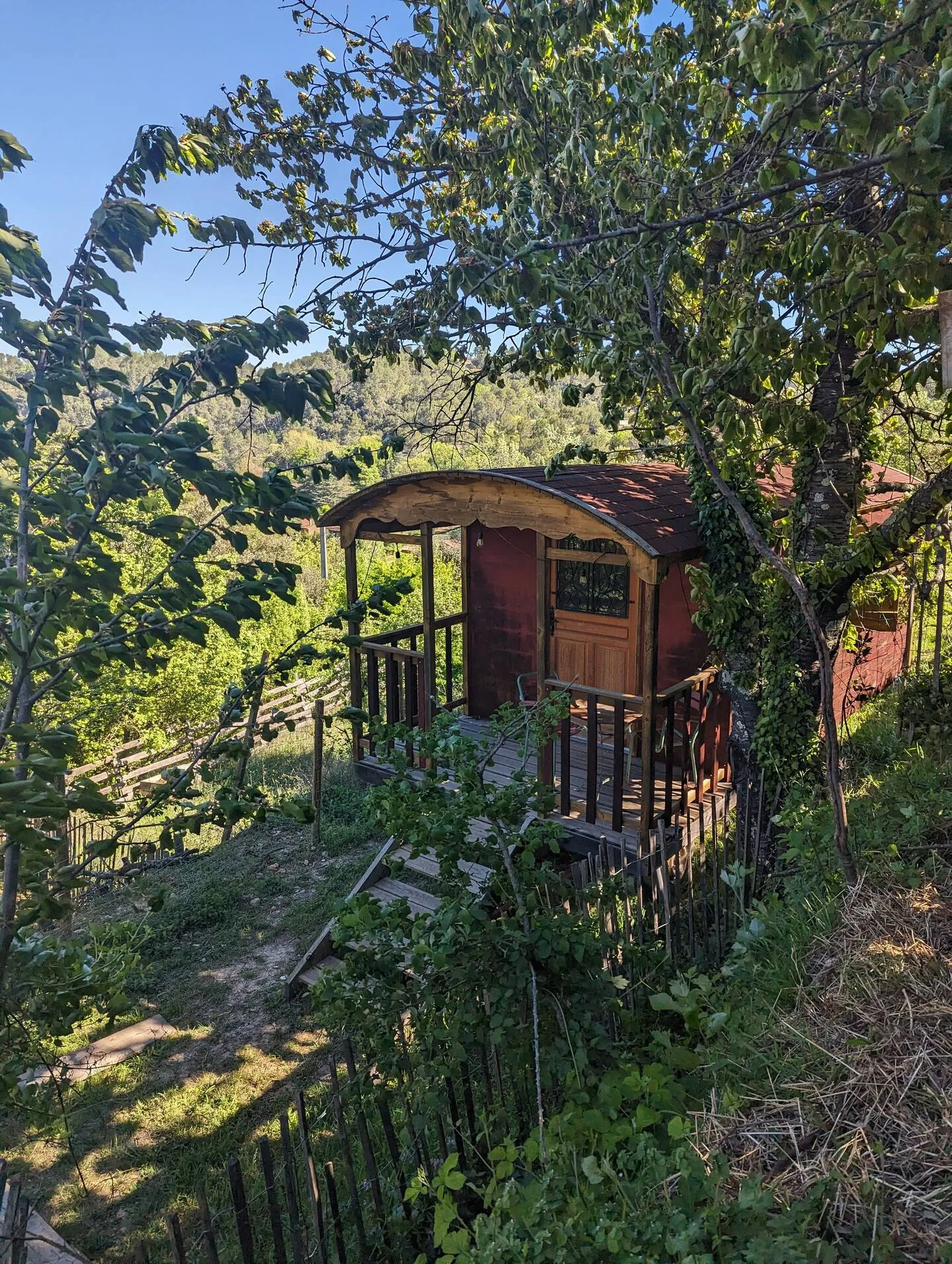 Roulotte de La Mauvaise Herbe, roulotte à Barjols
