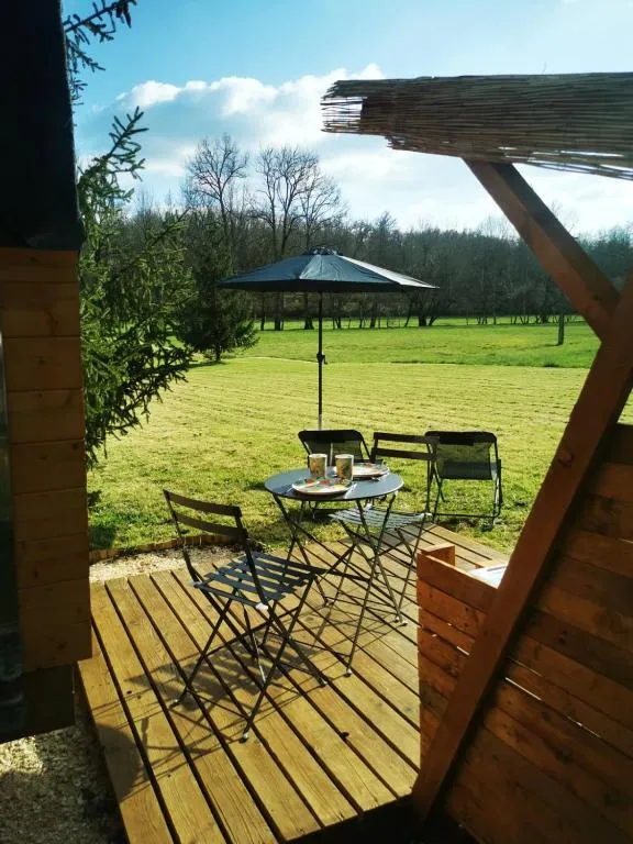La roulotte des nuits étoilées du moulin à Sainte-Orse, photo 6