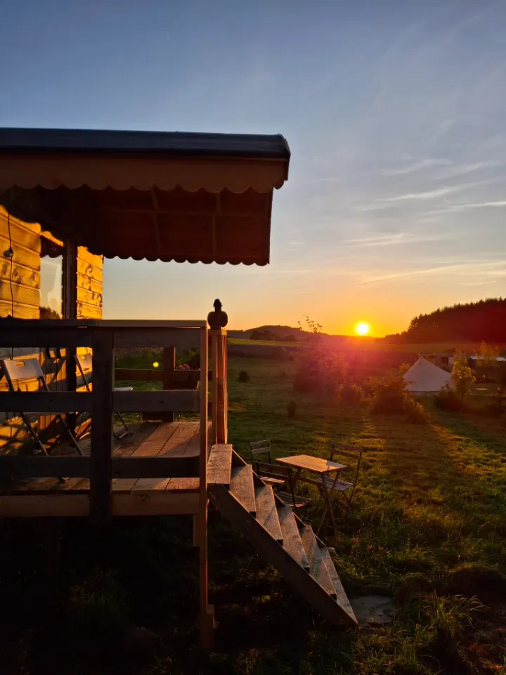 La roulotte du Mazel à Tence, photo 2