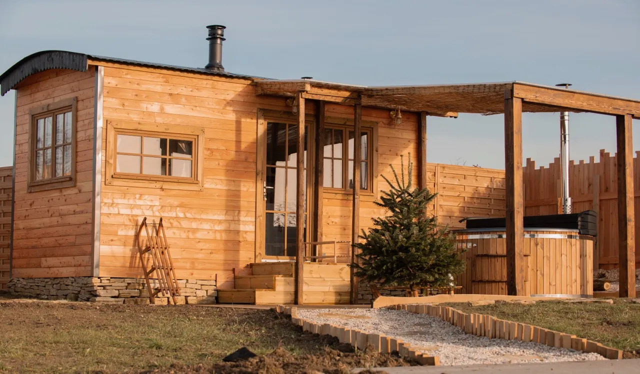 La Roulotte du Ranch Martreux, roulotte à Blâmont