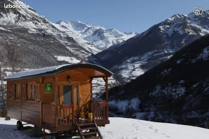 Roulotte Edelweiss des Tilleuls à Gavarnie-Gèdre, photo 2