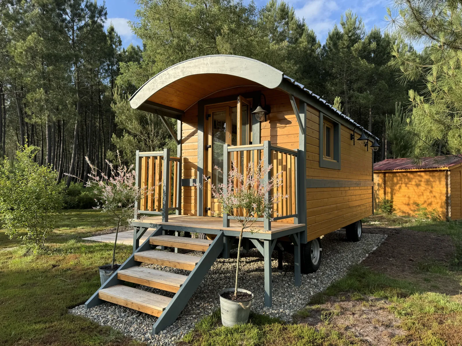 Roulotte Findhorn, roulotte à Onesse-Laharie