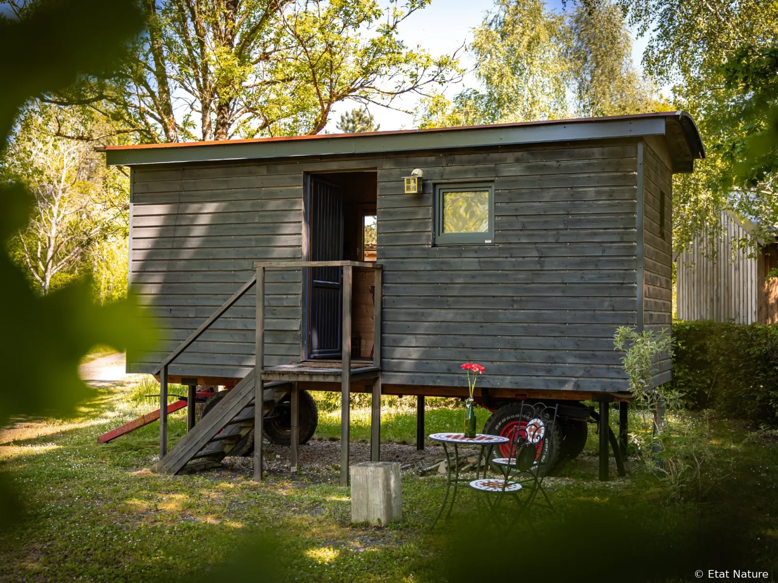 Roulotte gîte d'Etat Nature à Magnières, photo 3