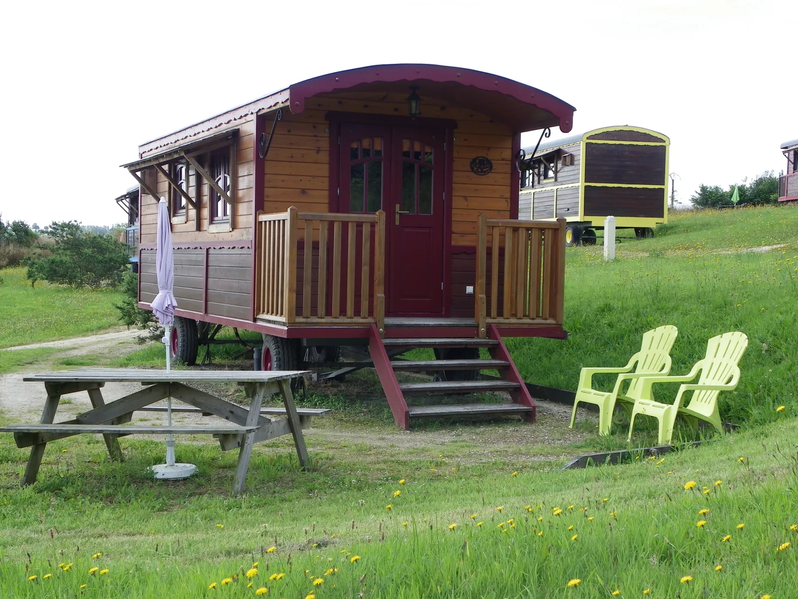 Roulotte-Gîte des Korrigans à Brasparts, photo 6