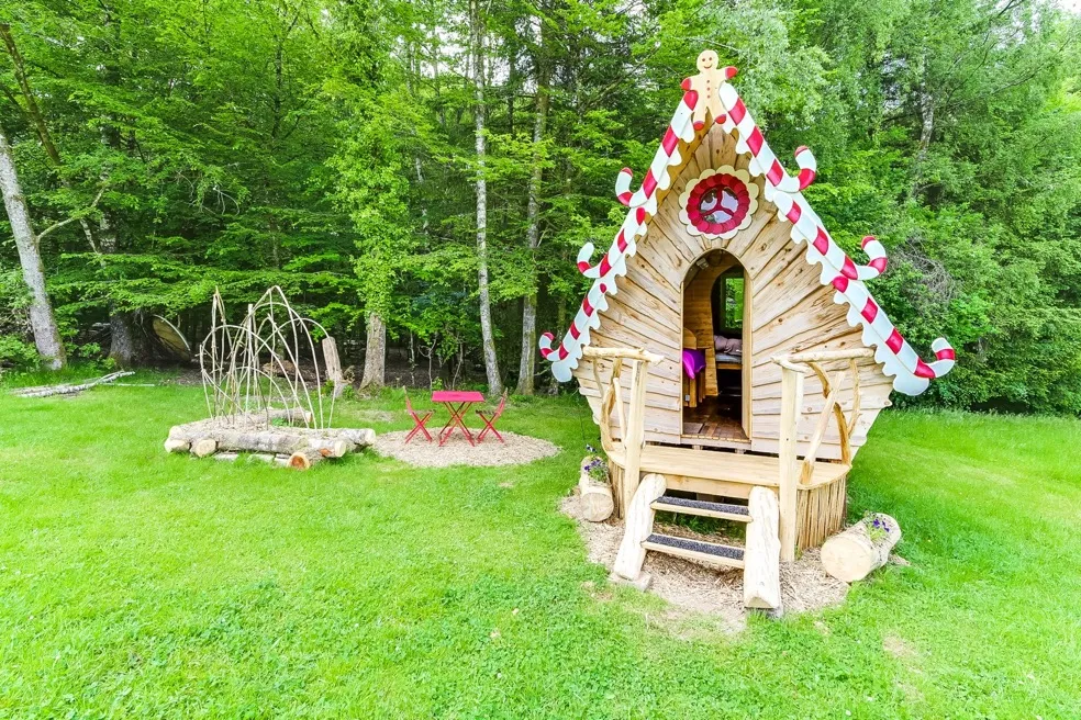 Roulotte Hansel et Gretel du Verbamont à Claudon, photo 2