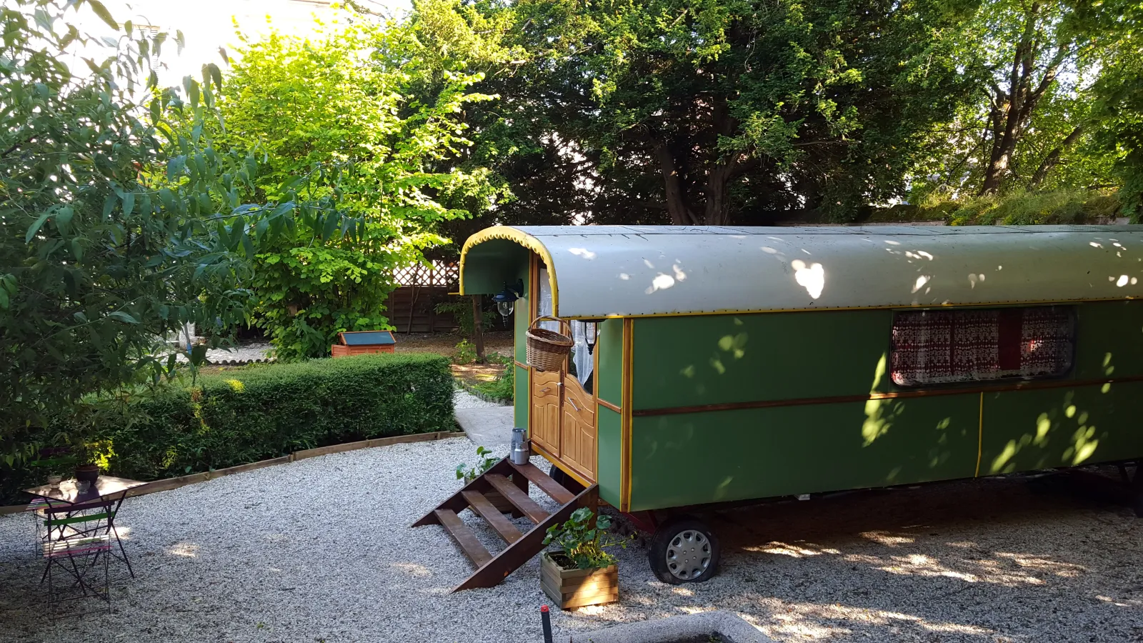 Roulotte Mariposa, roulotte à Loches