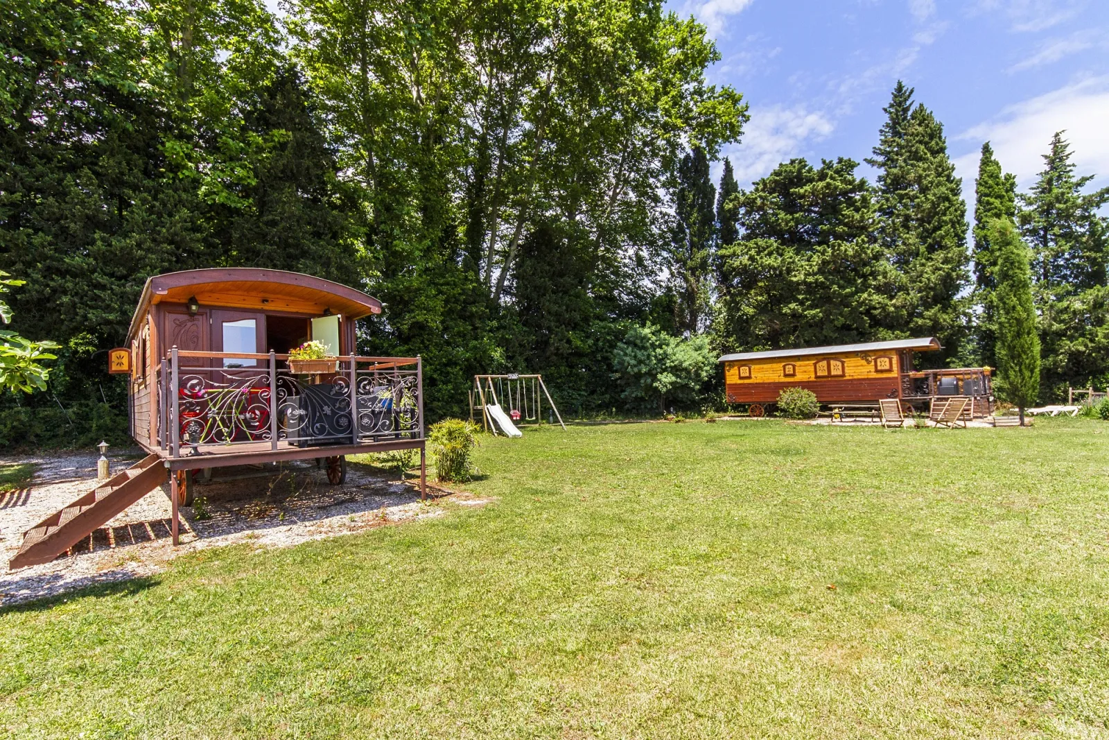 Roulotte Spa Gitane du Maraîcher à Elne, photo 2