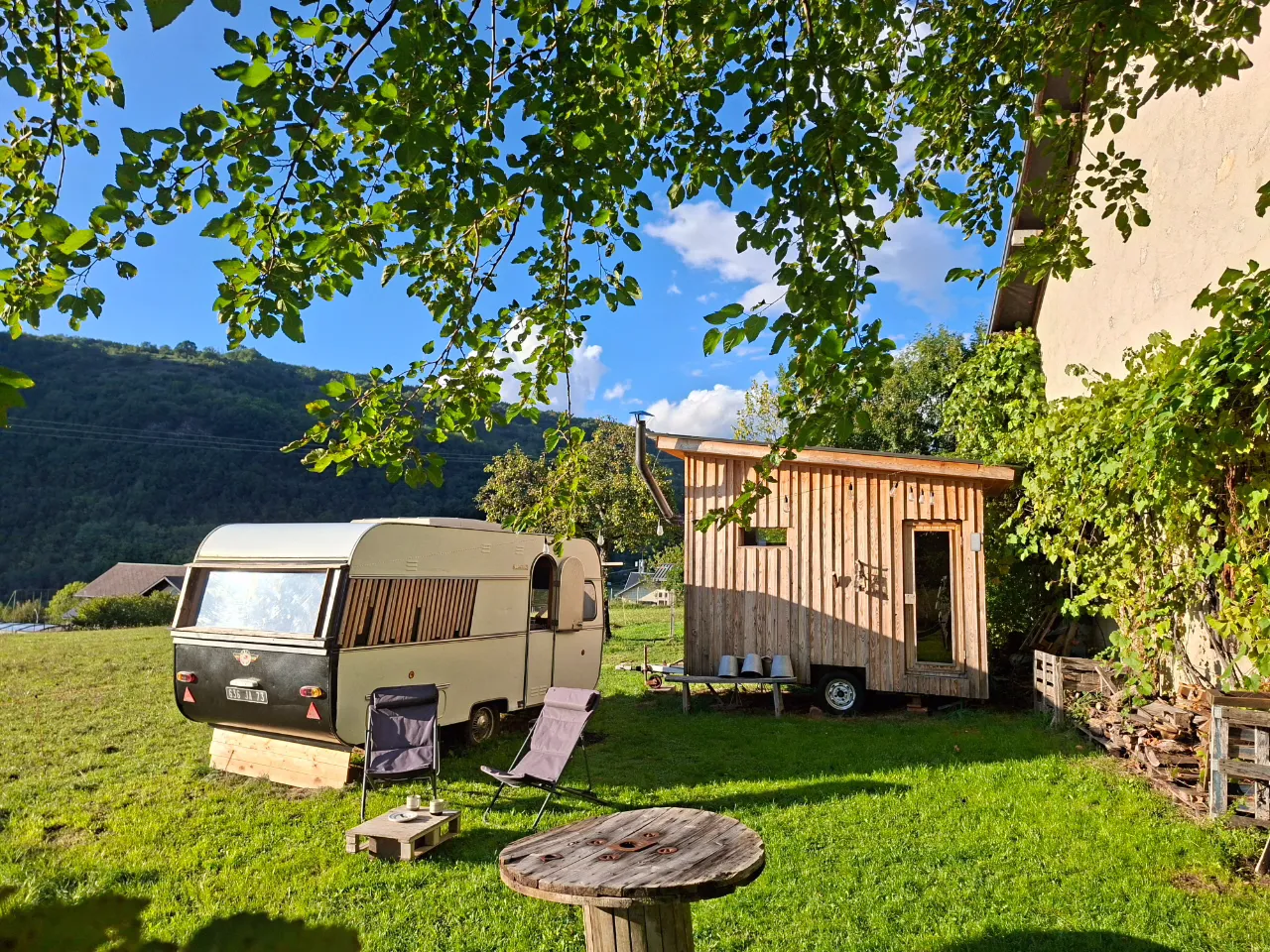 La Simone, caravane et sauna à Curienne, photo 6