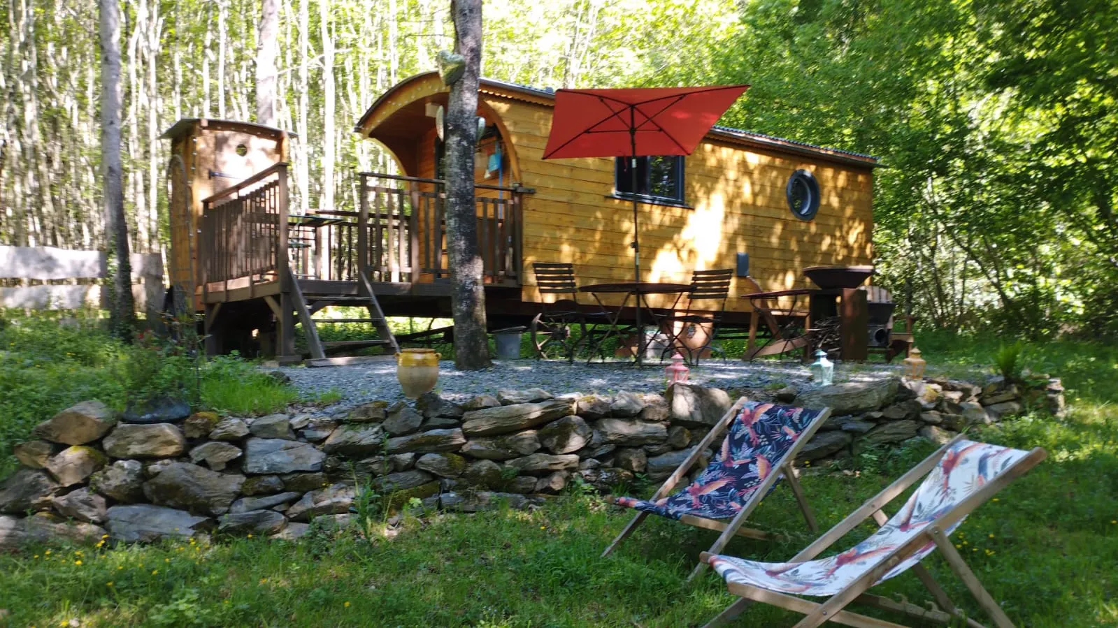 Terra Bosca, gîte et roulotte à Cambounès, photo 2