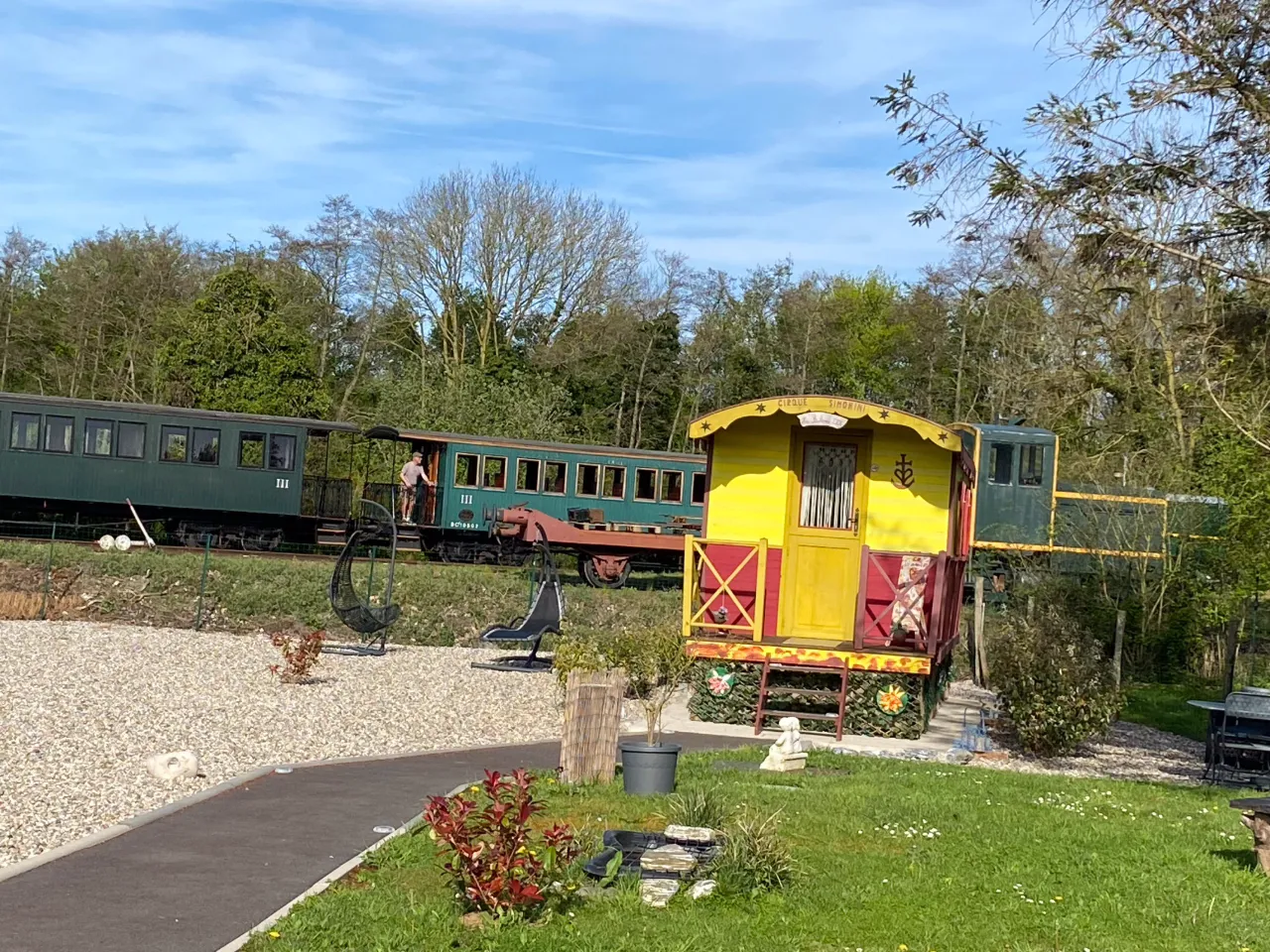 Le Tortillard et sa roulotte à Noyelles-sur-Mer, photo 2