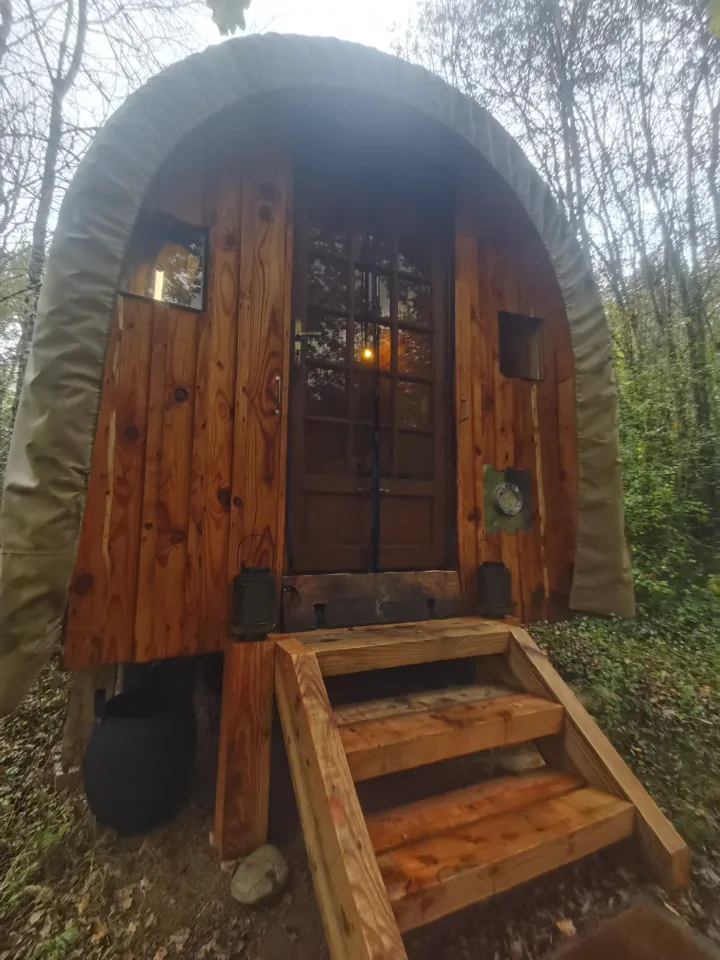 La Verdine de Lacaze, roulotte de cirque à Lacaze