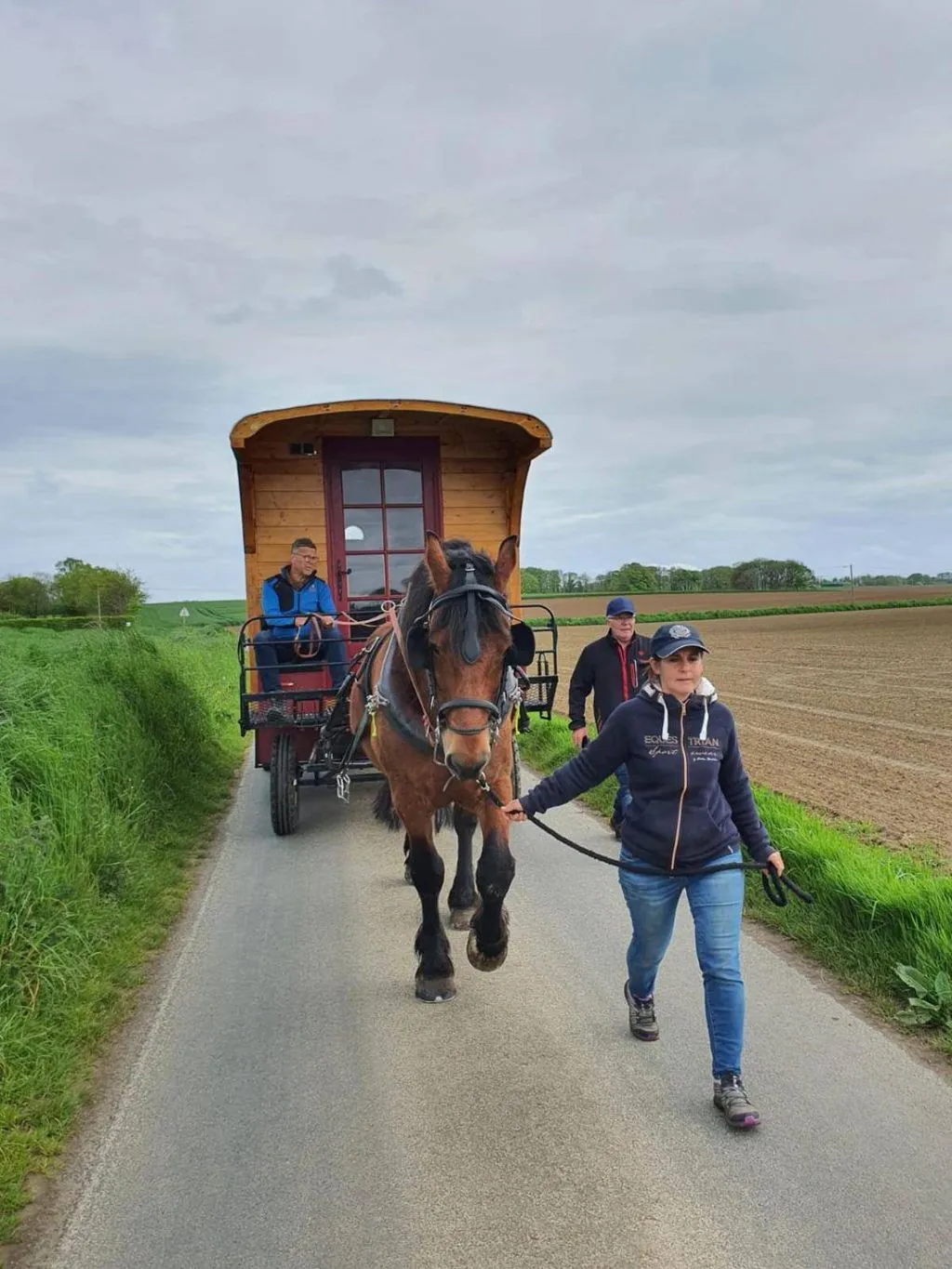 Roulotte hippomobile La Bailleul à Mentheville, photo 5