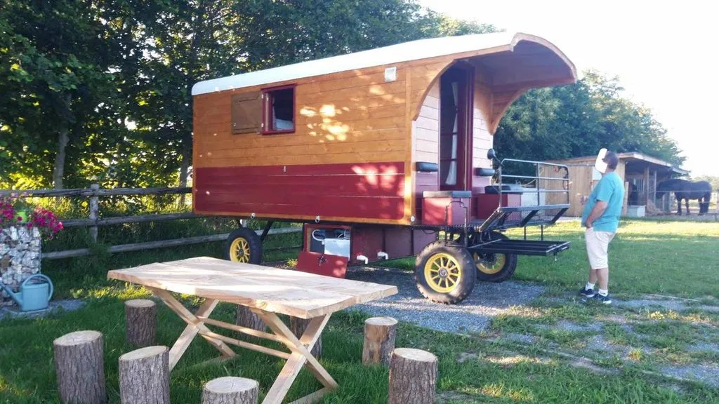 Roulotte hippomobile La Bailleul à Mentheville, photo 7